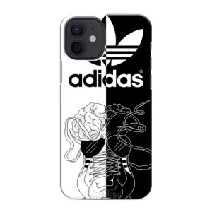 Чехол в стиле "Адидас" для Айфон 12 (Adidas шнурки)