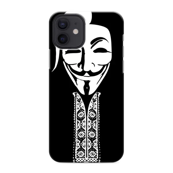 Чохол з малюнком «Анонімус» для iPhone 12