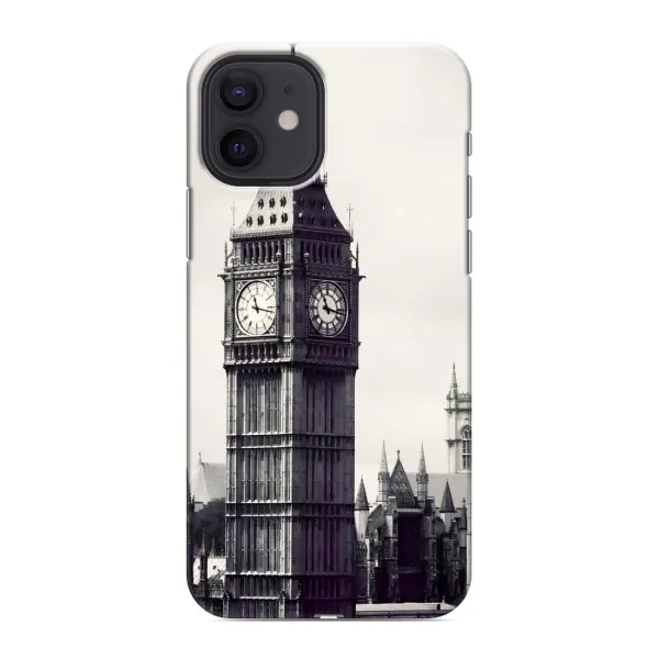 Чехол с рисунком «Биг-Бен» для iPhone 12 Чехол с рисунком «Биг-Бен» для iPhone 12