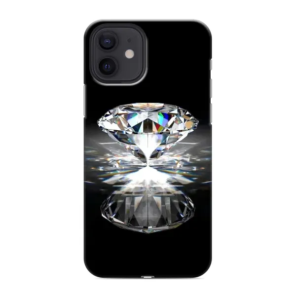Чехол с рисунком «Бриллиант» для iPhone 12