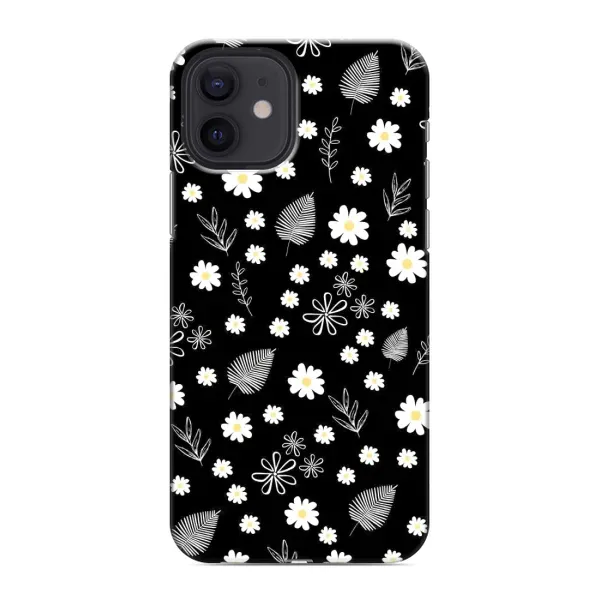 Чехол с рисунком «цветение на чорном» для iPhone 12 Чехол с рисунком «цветение на чорном» для iPhone 12