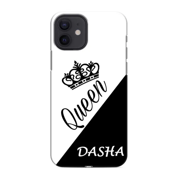 Чехол с рисунком «DASHA» для iPhone 12 Чехол с рисунком «DASHA» для iPhone 12