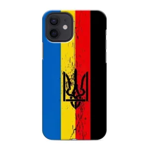 Чехлы УПА (Красно-Чёрный) на iPhone 12 (Флаг УПА)