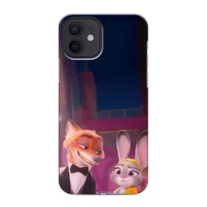 Силіконовий чохол з принтом Зоотрополіс для iPhone 12 (Головні герої)