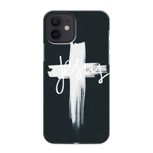 Чехол с рисунком «Jesus» для iPhone 12 Чехол с рисунком «Jesus» для iPhone 12
