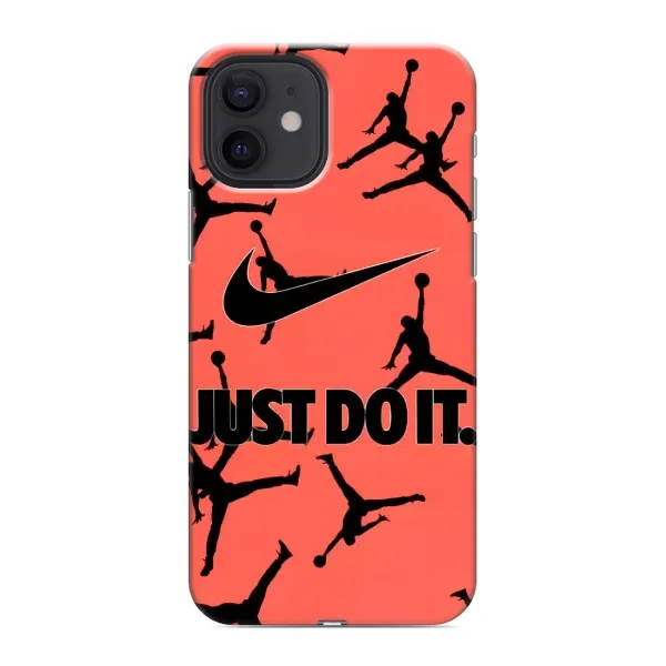Чехол с рисунком «Just Do It» для iPhone 12 Чехол с рисунком «Just Do It» для iPhone 12