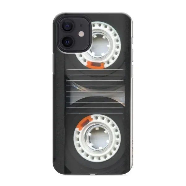 Чехол с рисунком «Кассета магнитофона» для iPhone 12 Чехол с рисунком «Кассета магнитофона» для iPhone 12