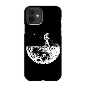Силиконовый Чехол с принтом "Космонавты" на iPhone 12 (Космонавт)