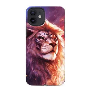 Чехол с картинкой на iPhone 12 (Красочный ЛЕВ)