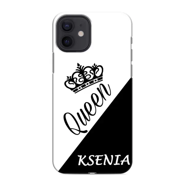 Чехол с рисунком «KSENIA» для iPhone 12 Чехол с рисунком «KSENIA» для iPhone 12