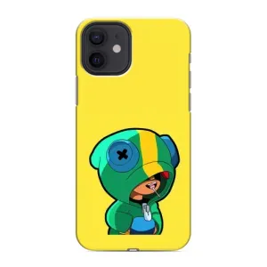 Чехол Бравл Старс для iPhone 12 (Леон (LEON))