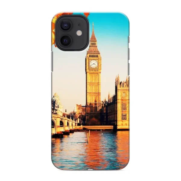 Чехол с рисунком «Летний Лондон» для iPhone 12 Чехол с рисунком «Летний Лондон» для iPhone 12
