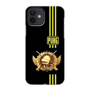 Чехол (TPU) с картинкой "Лого Пабг" на Айфон 12 (Лого PUPG)