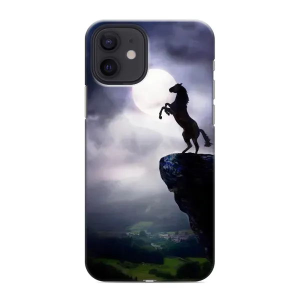 Чехол с рисунком «Лошадь» для iPhone 12 Чехол с рисунком «Лошадь» для iPhone 12