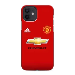 Силиконовые Чехлы принт Футбол на iPhone 12 (Man United)