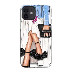 Силиконовый Чехол на iPhone 12 с картинкой Стильных Девушек (Мода)