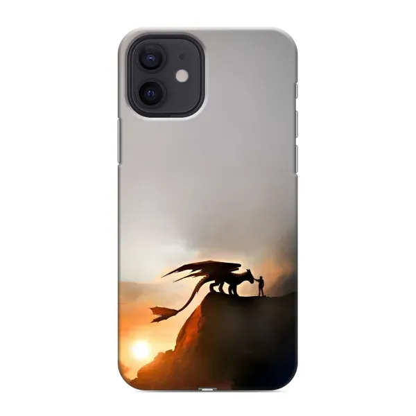 Чехол с рисунком «Мультиик Беззубик» для iPhone 12 Чехол с рисунком «Мультиик Беззубик» для iPhone 12