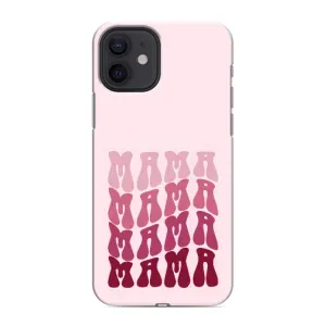 Чехлы на день мамы для Айфон 12 (Надпись мама)
