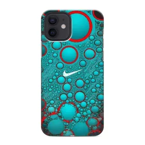 Силиконовый Чехол на iPhone 12 с картинкой Nike (Найк зеленый)