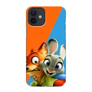 Чохли ЗООТРОПОЛІС для iPhone 12 (Нік і Хопс)