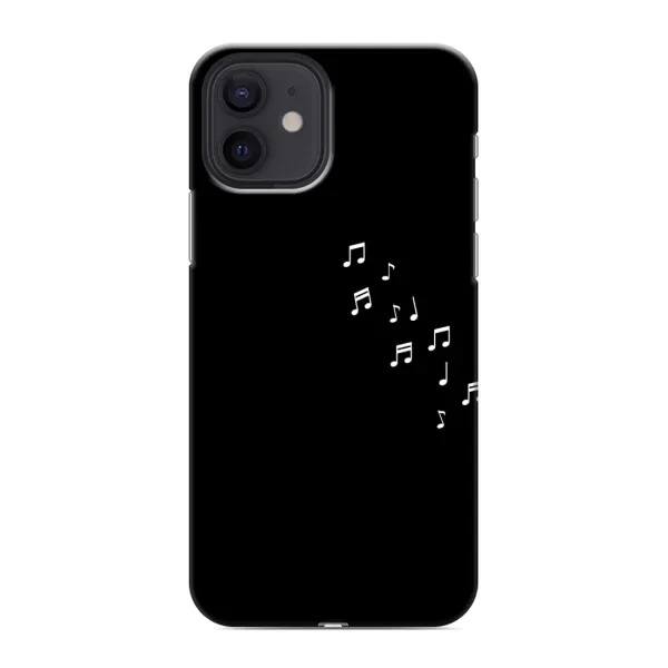 Чехол с рисунком «Ноты» для iPhone 12 Чехол с рисунком «Ноты» для iPhone 12