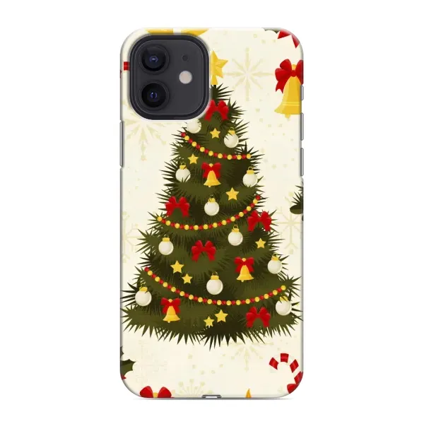 Чехол с рисунком «Новогодний принт» для iPhone 12 Чехол с рисунком «Новогодний принт» для iPhone 12
