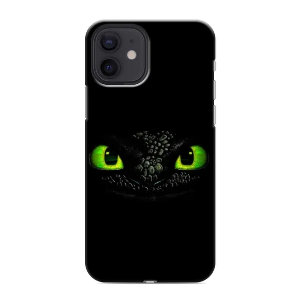 Чехол с рисунком «Глаза Беззубика» для iPhone 12 Чехол с рисунком «Глаза Беззубика» для iPhone 12