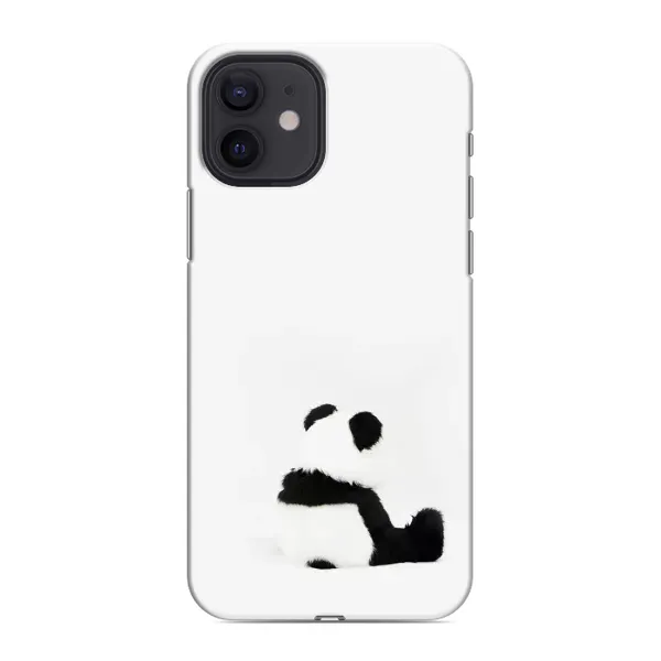 Чехол с рисунком «Панда обиделся» для iPhone 12