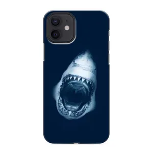 Силиконовый бампер с картинкой животных для iPhone 12 (Пасть Акулы)