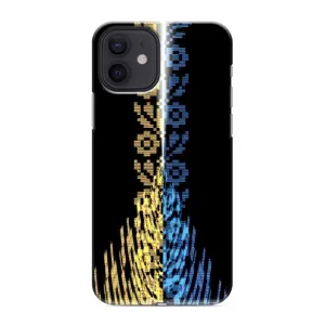 Силиконовый Чехол на iPhone 12 (Патриотическая вышиванка)