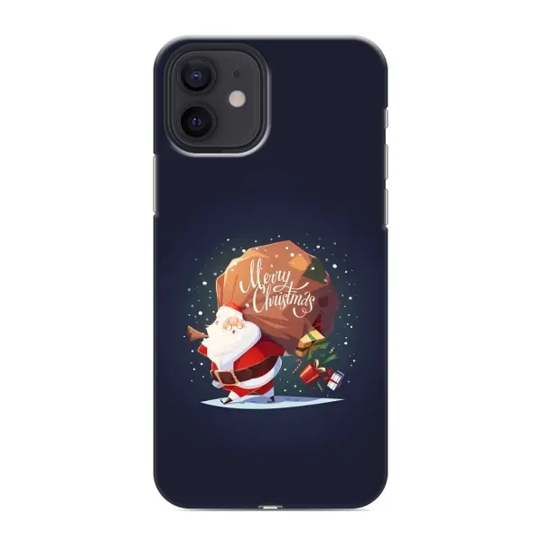 Чехол с рисунком «Подарки от Санты» для iPhone 12