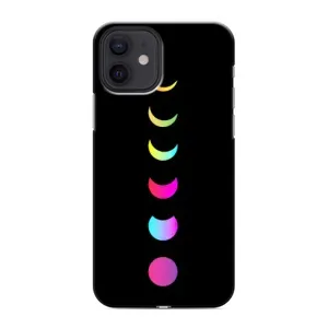 Чехол (ТПУ) с планетами на iPhone 12 (Полнолуние)