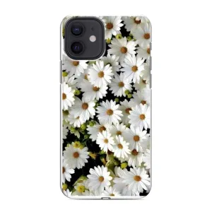 Чохол з ромашками на iPhone 12 (Рамка в ромашках)