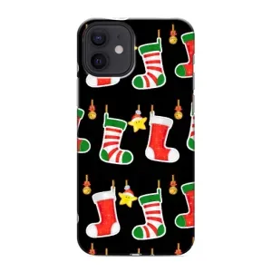 Силиконовый бампер на рождество для iPhone 12 (Рождественские подарки)