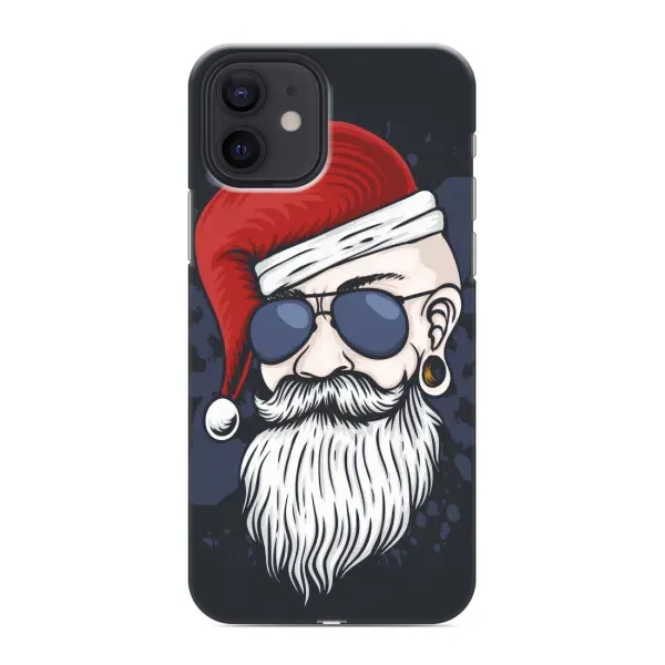 Чехол с рисунком «Рождественский МЕН» для iPhone 12