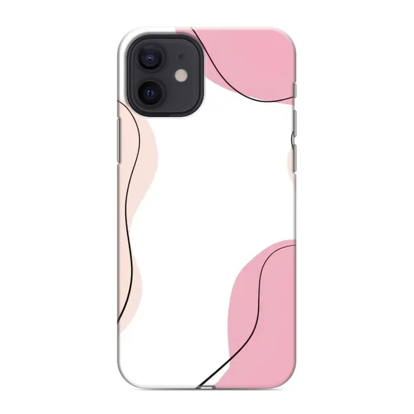 Чехол с рисунком «Розовый фон» для iPhone 12 Чехол с рисунком «Розовый фон» для iPhone 12