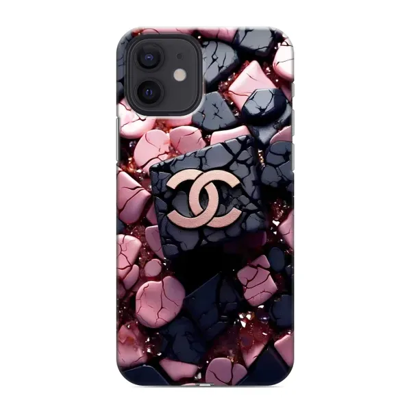 Чехол с рисунком «Шанель» для iPhone 12 Чехол с рисунком «Шанель» для iPhone 12