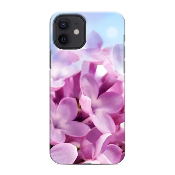Чохол з малюнком «Бузкові квіти» для iPhone 12