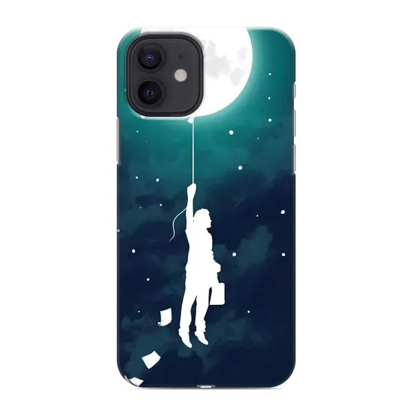 Чехол с рисунком «To The moon» для iPhone 12 Чехол с рисунком «To The moon» для iPhone 12