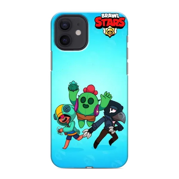 Чехол с рисунком «Трио» для iPhone 12