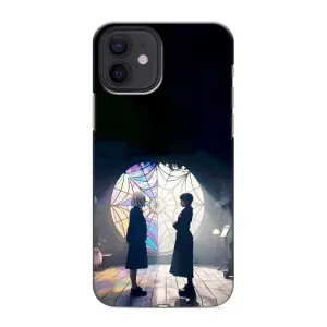 Чохол з картинкою Венсдей на iPhone 12 (Внсдей і Енід)