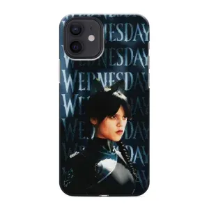 Чохол з картинкою Венсдей на iPhone 12 (Вендсдей з ушками)