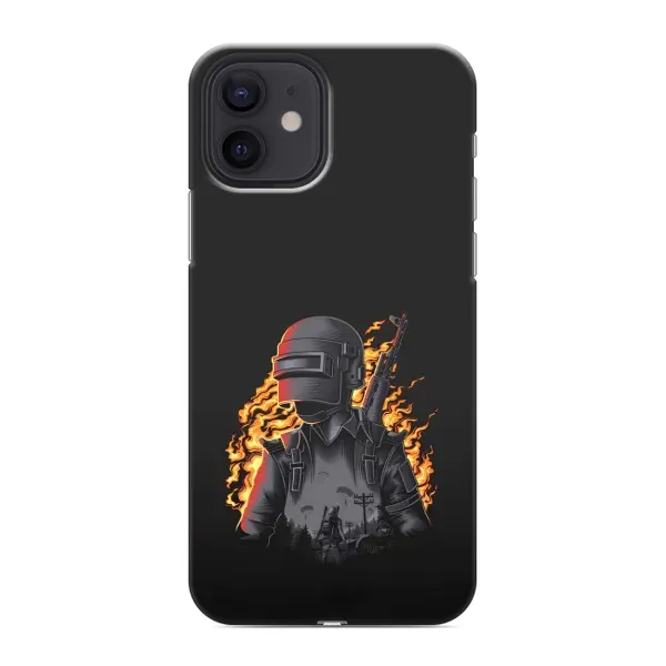 Чехол с рисунком «В огне» для iPhone 12 Чехол с рисунком «В огне» для iPhone 12