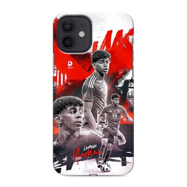 Чехол с рисунком «Ямаль 19» для iPhone 12 Чехол с рисунком «Ямаль 19» для iPhone 12