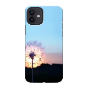 Силіконовий Чохол з кульбабками на iPhone 12 (Захід з кульбабкою)