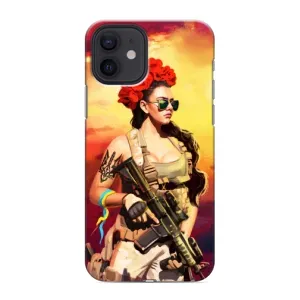 ЗСУ Чехлы (TPU) для iPhone 12 (Женщина солдат)