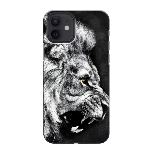 Чехол с рисунком «Злой ЛЕВ» для iPhone 12