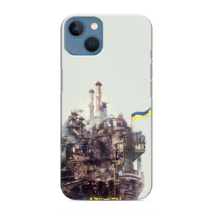 Чехлы на военную тематику для iPhone 13 Mini (Азовсталь)