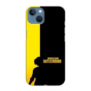 Чехол (TPU) с картинкой "Лого Пабг" на Айфон 13 Мини (Battlegrounds)