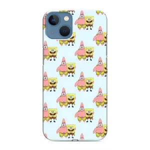 Чохли з Патріком на iPhone 13 Mini (Боб і Патрік)